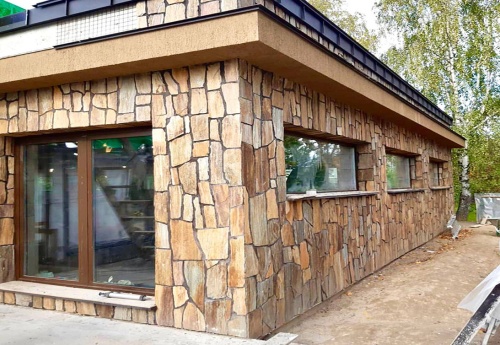 Плитняк кора дерева для фасада купить в Лесном