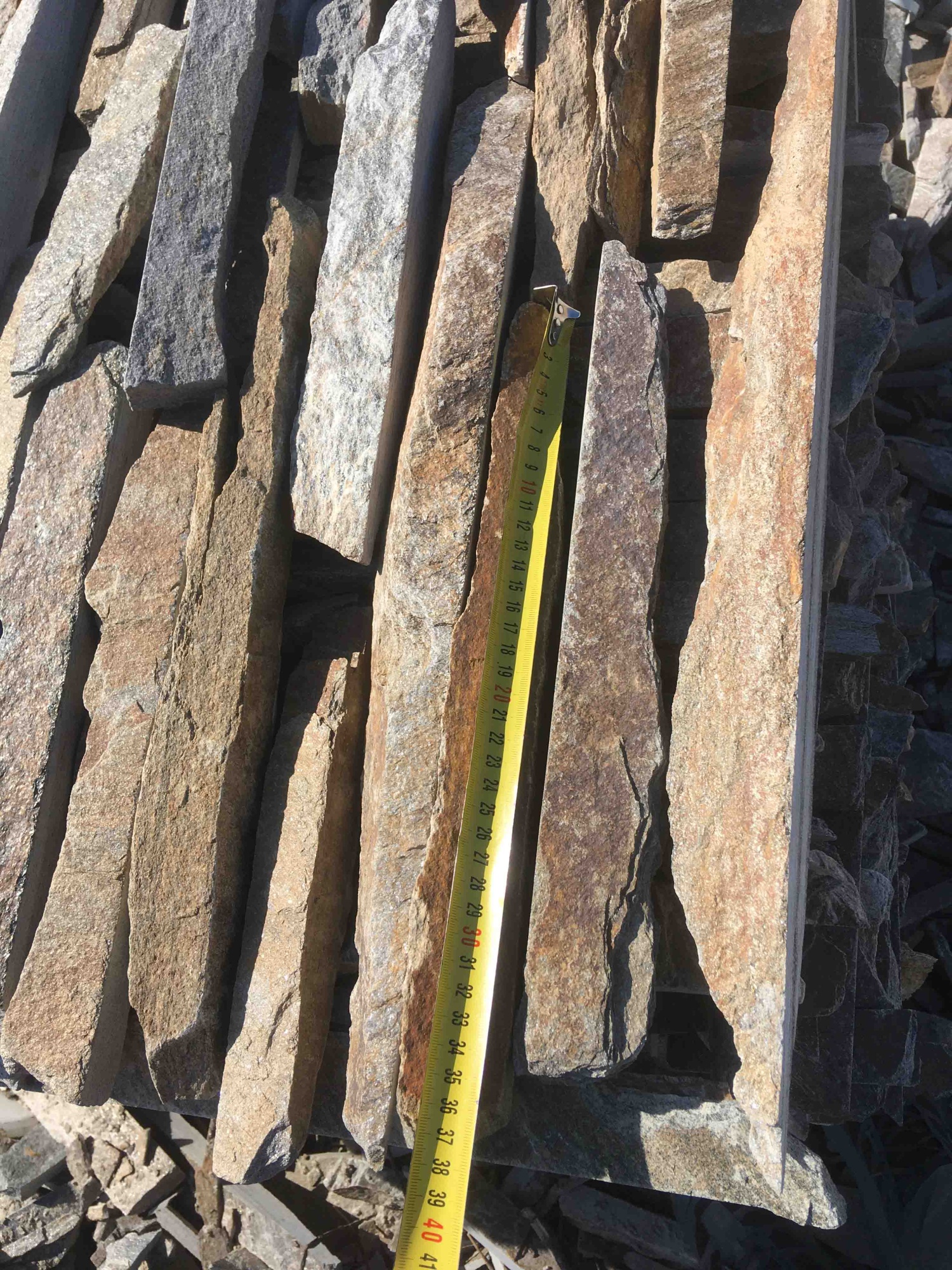 Горбушка златолит мультиколор для облицовки купить в Лесном