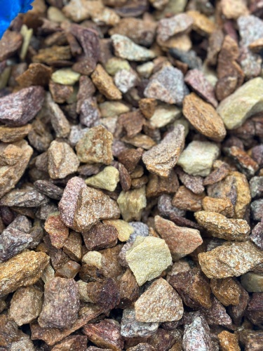 Златолит персиковый декоративная каменная крошка купить в Лесном