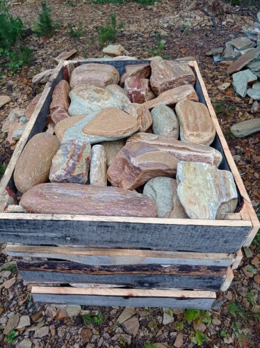 Златолит жёлтый, жёлто-зелёный глыбки и валуны для ланшафтного дизайна купить в Лесном