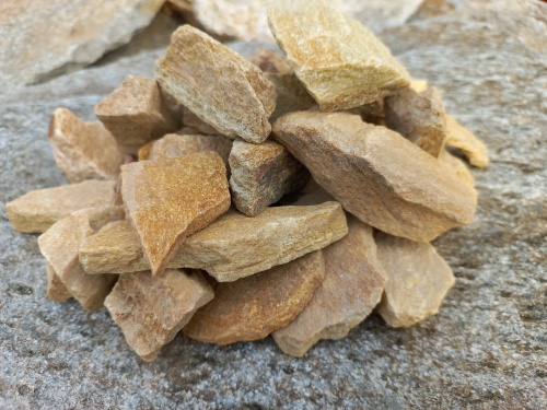 Златолит жёлтый декоративная каменная крошка купить в Лесном