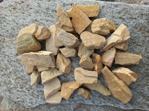 Златолит жёлтый декоративная каменная крошка купить в Лесном